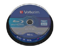 VERBATIM BD-R DL 50GB 2X 10PK SPIND (43691)